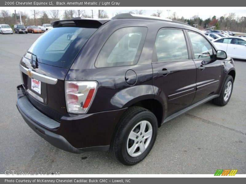 Black Amethyst Metallic / Light Gray 2006 Chevrolet Equinox LS