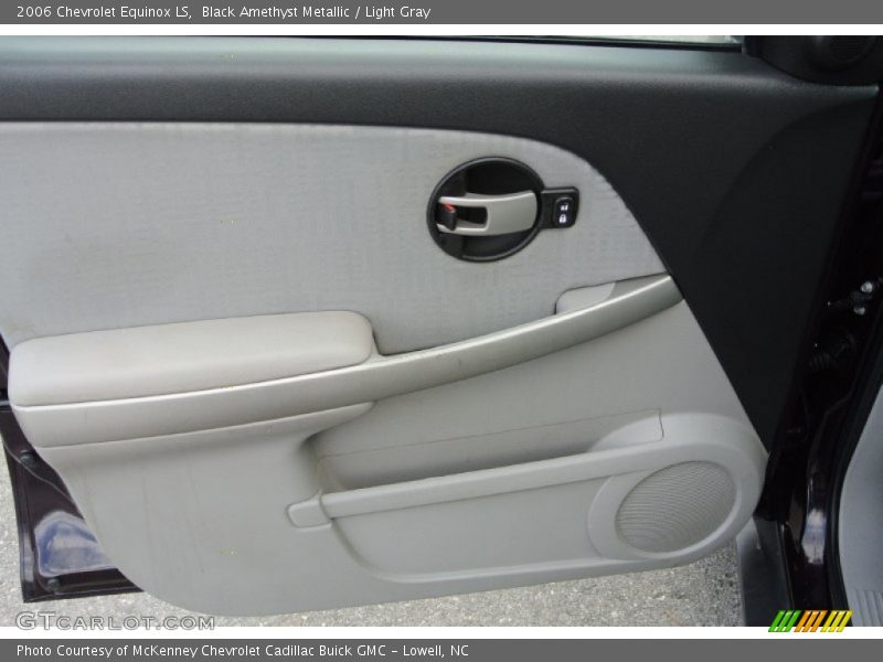 Black Amethyst Metallic / Light Gray 2006 Chevrolet Equinox LS