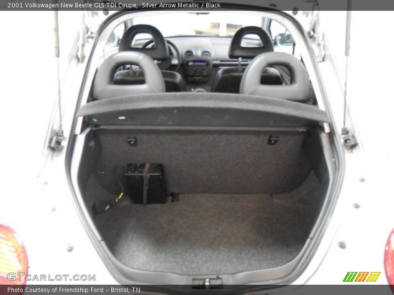 Silver Arrow Metallic / Black 2001 Volkswagen New Beetle GLS TDI Coupe