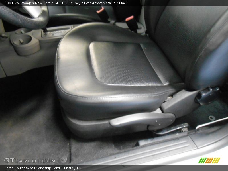 Silver Arrow Metallic / Black 2001 Volkswagen New Beetle GLS TDI Coupe