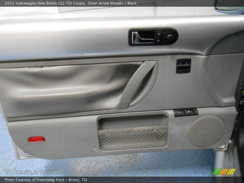 Silver Arrow Metallic / Black 2001 Volkswagen New Beetle GLS TDI Coupe
