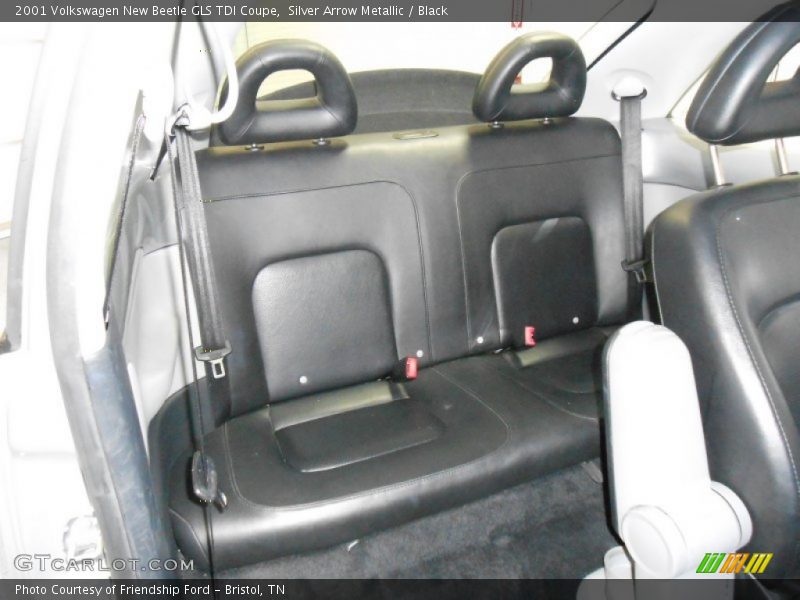 Silver Arrow Metallic / Black 2001 Volkswagen New Beetle GLS TDI Coupe