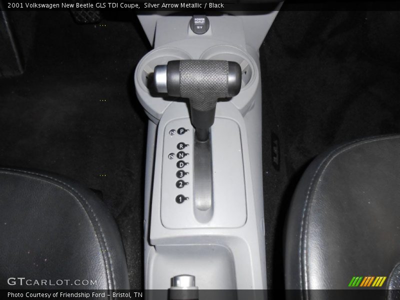 Silver Arrow Metallic / Black 2001 Volkswagen New Beetle GLS TDI Coupe
