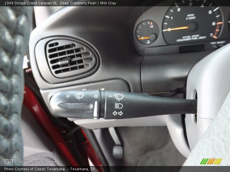 Controls of 1999 Grand Caravan SE