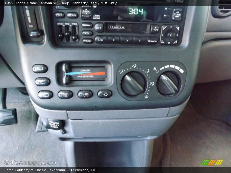 Controls of 1999 Grand Caravan SE