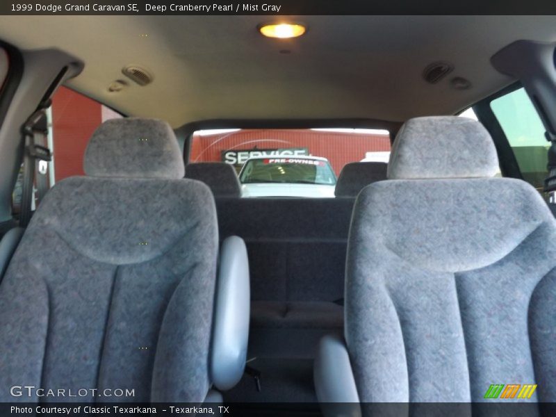 Deep Cranberry Pearl / Mist Gray 1999 Dodge Grand Caravan SE