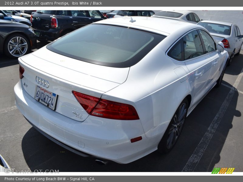 Ibis White / Black 2012 Audi A7 3.0T quattro Prestige