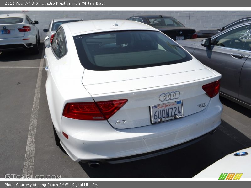 Ibis White / Black 2012 Audi A7 3.0T quattro Prestige