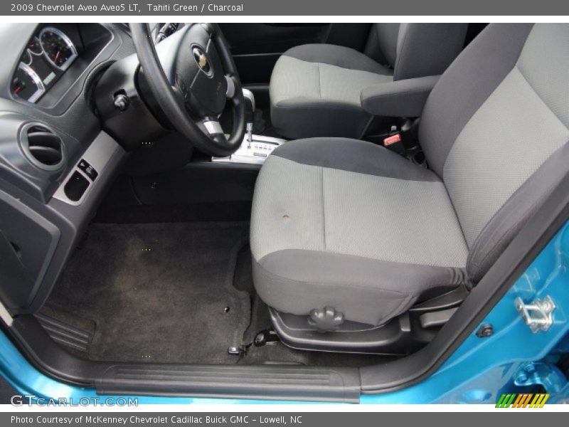 Tahiti Green / Charcoal 2009 Chevrolet Aveo Aveo5 LT