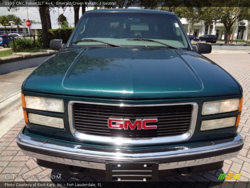 Emerald Green Metallic / Neutral 1999 GMC Yukon SLT 4x4