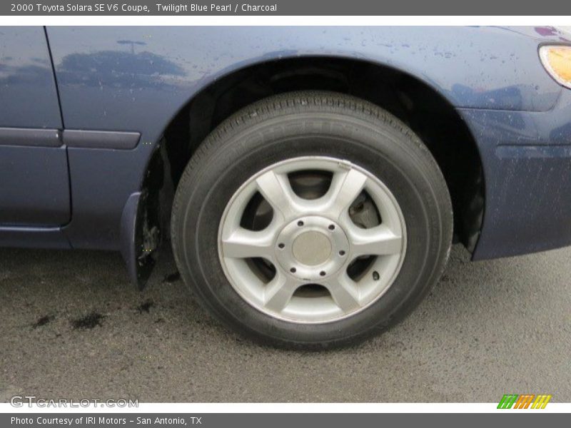 Twilight Blue Pearl / Charcoal 2000 Toyota Solara SE V6 Coupe