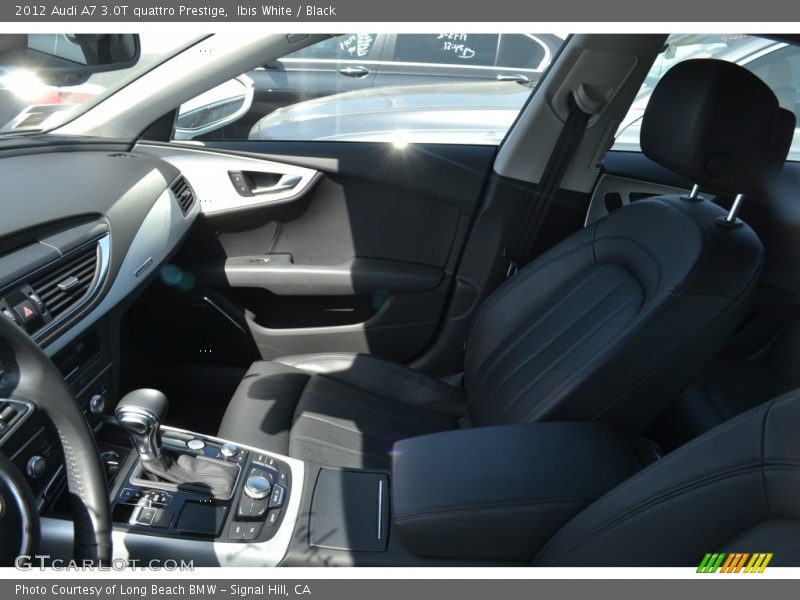 Ibis White / Black 2012 Audi A7 3.0T quattro Prestige