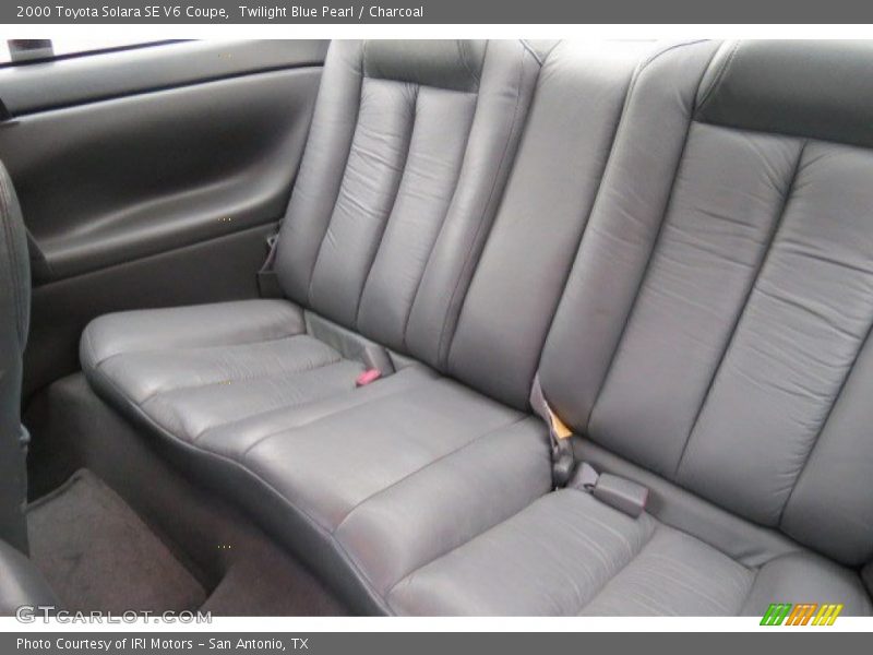 Twilight Blue Pearl / Charcoal 2000 Toyota Solara SE V6 Coupe