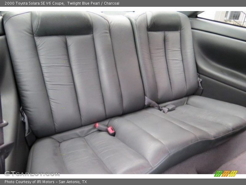 Twilight Blue Pearl / Charcoal 2000 Toyota Solara SE V6 Coupe