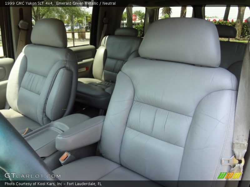 Emerald Green Metallic / Neutral 1999 GMC Yukon SLT 4x4