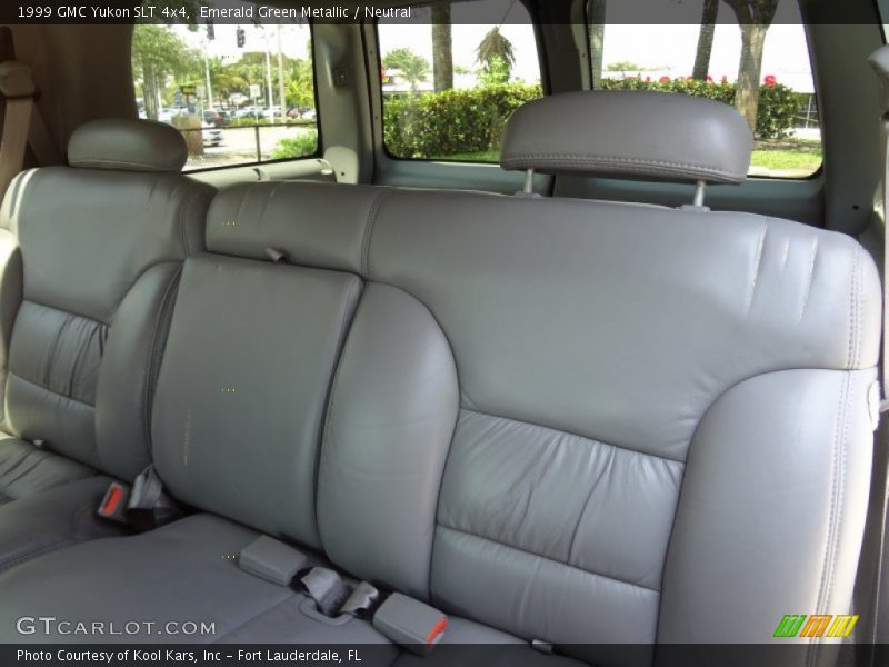 Emerald Green Metallic / Neutral 1999 GMC Yukon SLT 4x4