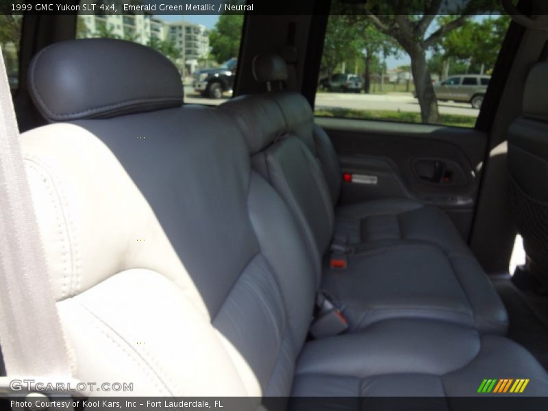 Emerald Green Metallic / Neutral 1999 GMC Yukon SLT 4x4