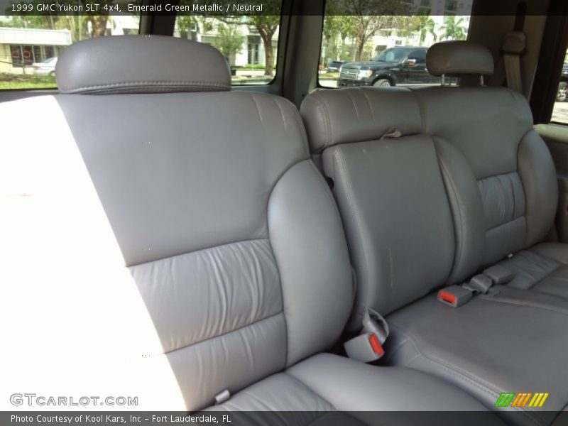 Emerald Green Metallic / Neutral 1999 GMC Yukon SLT 4x4