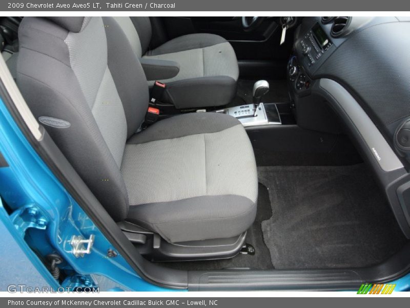Tahiti Green / Charcoal 2009 Chevrolet Aveo Aveo5 LT