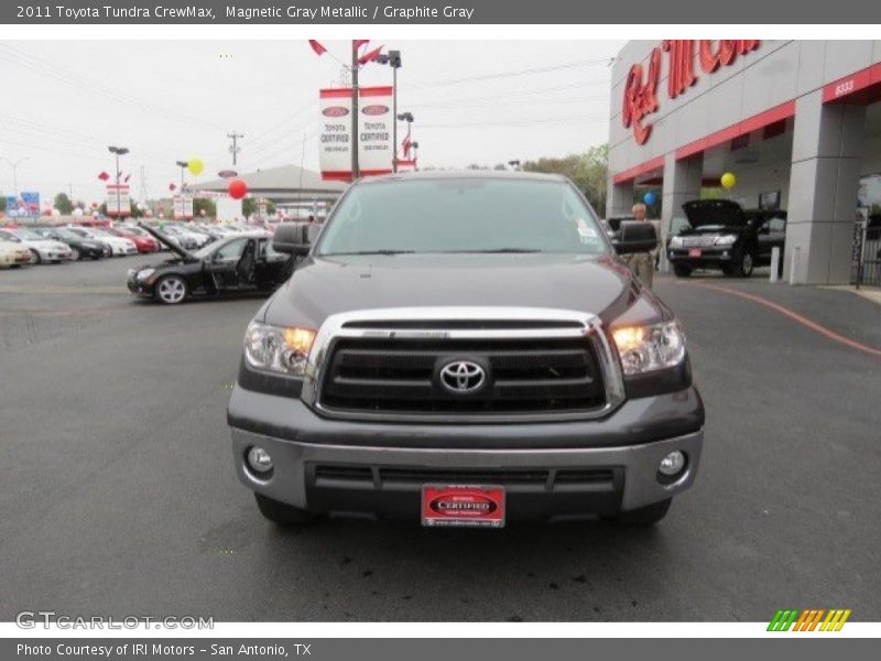 Magnetic Gray Metallic / Graphite Gray 2011 Toyota Tundra CrewMax