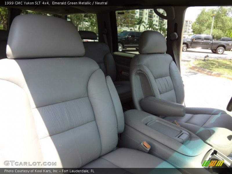 Emerald Green Metallic / Neutral 1999 GMC Yukon SLT 4x4