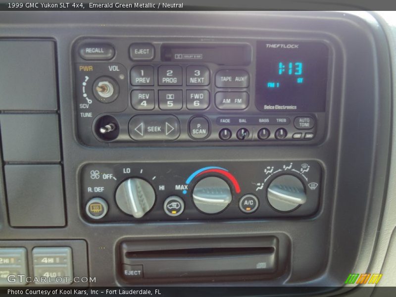 Emerald Green Metallic / Neutral 1999 GMC Yukon SLT 4x4