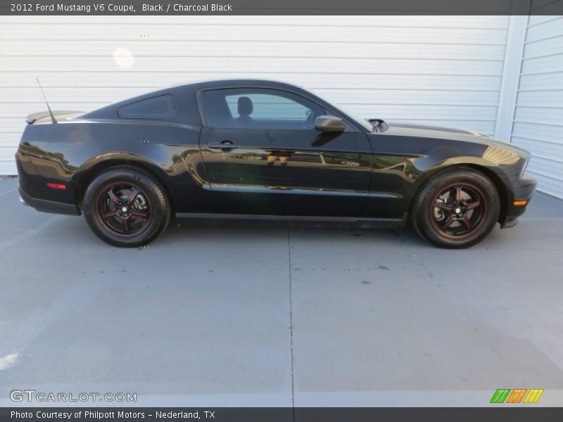 Black / Charcoal Black 2012 Ford Mustang V6 Coupe