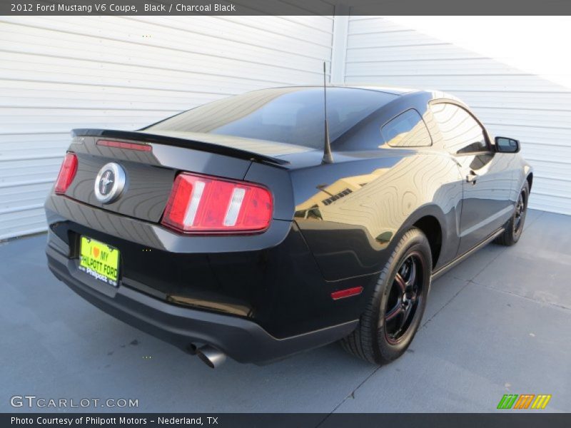 Black / Charcoal Black 2012 Ford Mustang V6 Coupe
