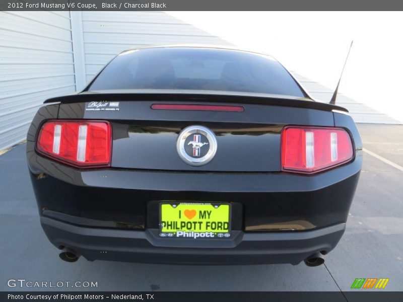 Black / Charcoal Black 2012 Ford Mustang V6 Coupe