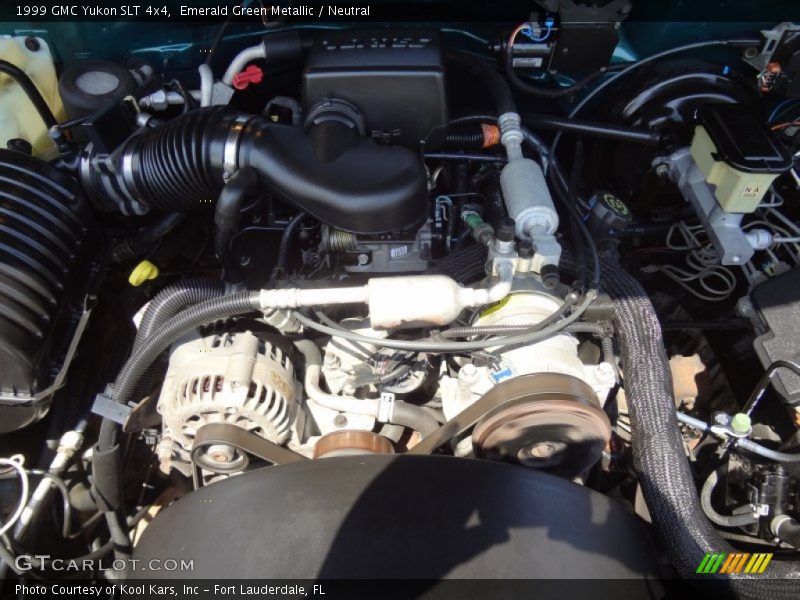 Emerald Green Metallic / Neutral 1999 GMC Yukon SLT 4x4