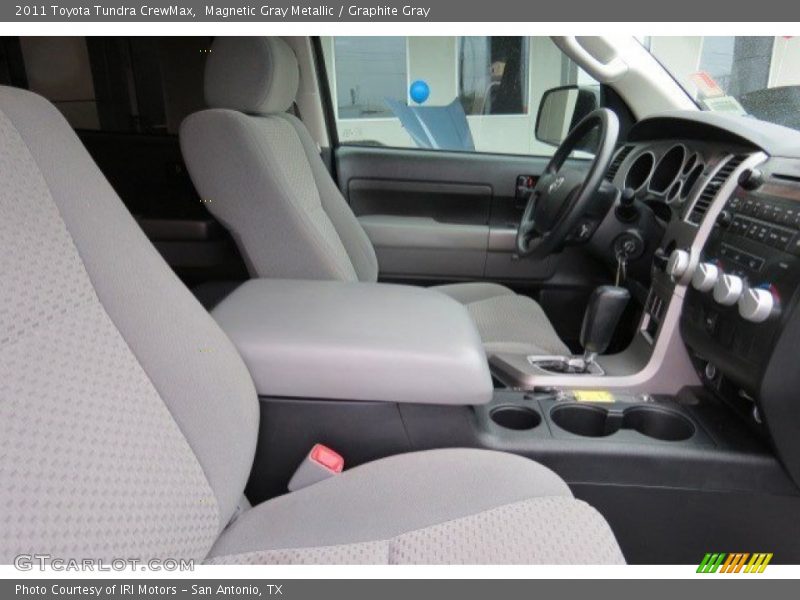 Magnetic Gray Metallic / Graphite Gray 2011 Toyota Tundra CrewMax