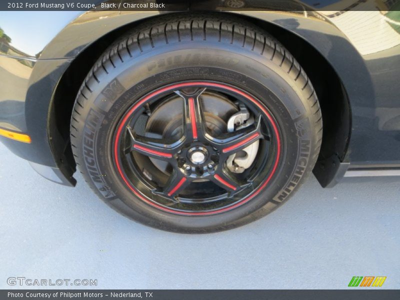 Black / Charcoal Black 2012 Ford Mustang V6 Coupe