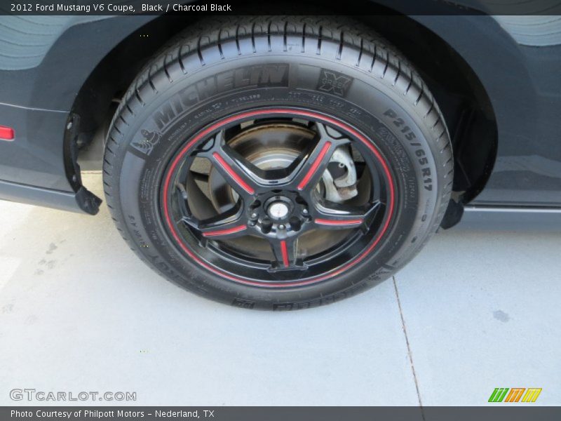 Black / Charcoal Black 2012 Ford Mustang V6 Coupe