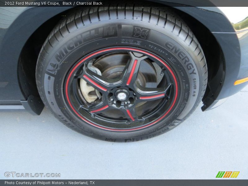 Black / Charcoal Black 2012 Ford Mustang V6 Coupe