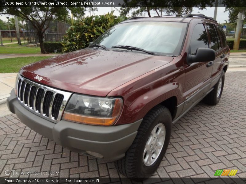 Sienna Pearlcoat / Agate 2000 Jeep Grand Cherokee Laredo