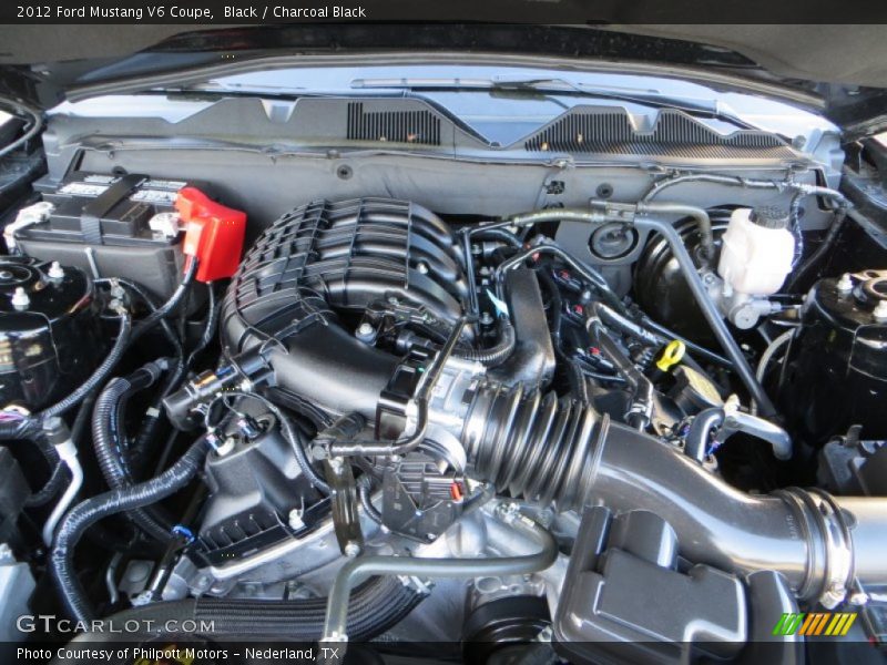 Black / Charcoal Black 2012 Ford Mustang V6 Coupe