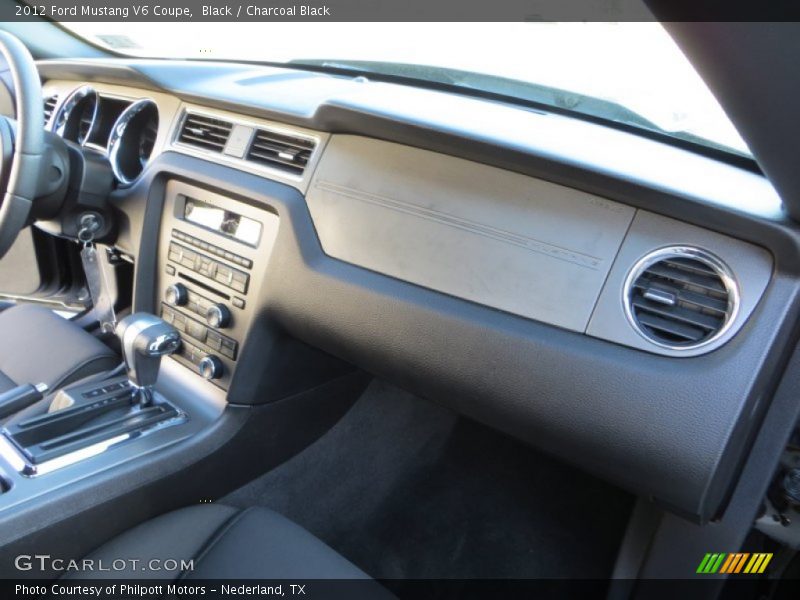 Black / Charcoal Black 2012 Ford Mustang V6 Coupe