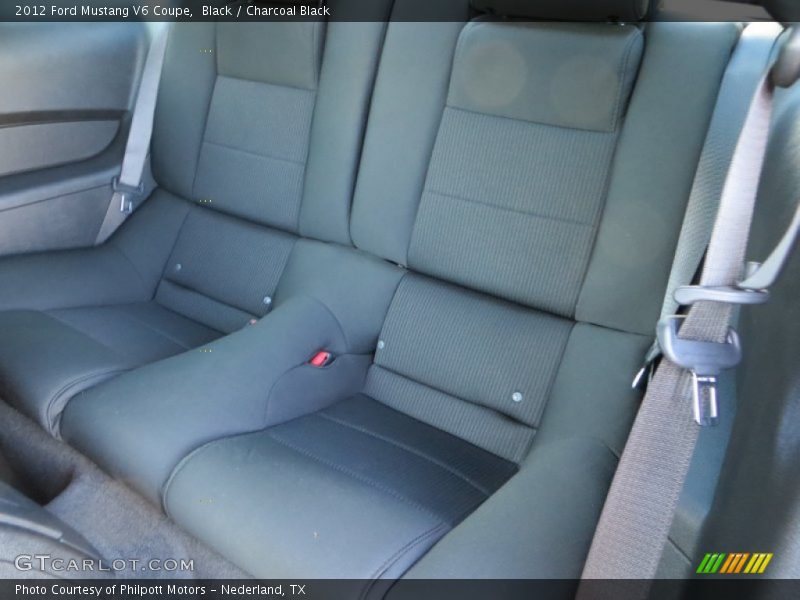 Black / Charcoal Black 2012 Ford Mustang V6 Coupe
