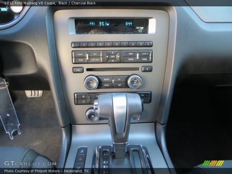 Black / Charcoal Black 2012 Ford Mustang V6 Coupe