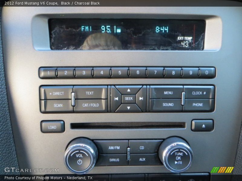 Black / Charcoal Black 2012 Ford Mustang V6 Coupe