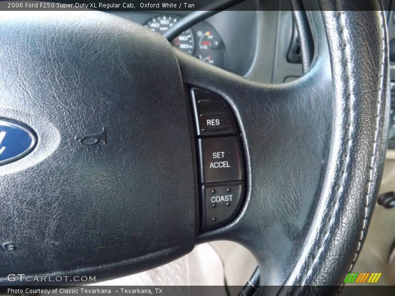 Oxford White / Tan 2006 Ford F250 Super Duty XL Regular Cab