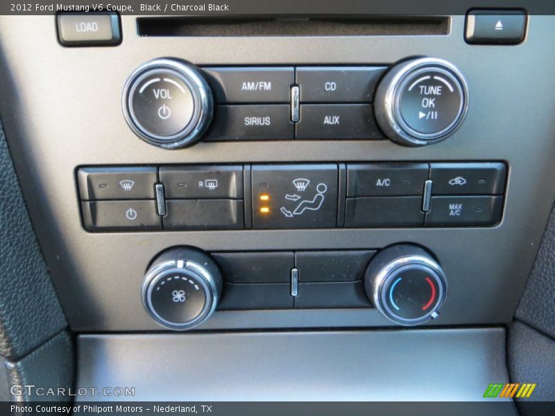 Black / Charcoal Black 2012 Ford Mustang V6 Coupe