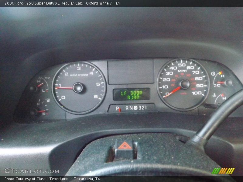 Oxford White / Tan 2006 Ford F250 Super Duty XL Regular Cab