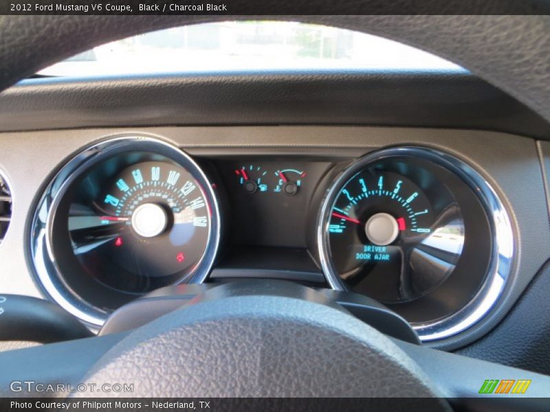 Black / Charcoal Black 2012 Ford Mustang V6 Coupe