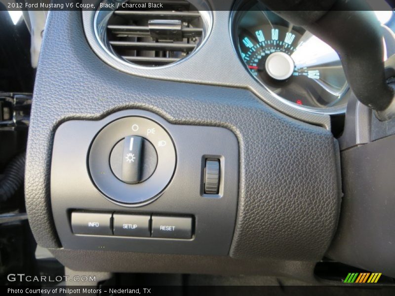 Black / Charcoal Black 2012 Ford Mustang V6 Coupe