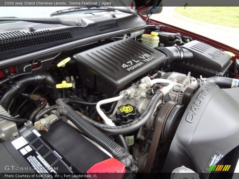  2000 Grand Cherokee Laredo Engine - 4.7 Liter SOHC 16-Valve V8