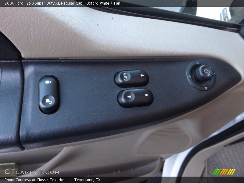 Oxford White / Tan 2006 Ford F250 Super Duty XL Regular Cab