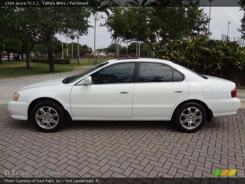 Taffeta White / Parchment 1999 Acura TL 3.2