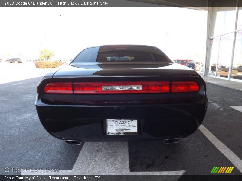 Pitch Black / Dark Slate Gray 2013 Dodge Challenger SXT