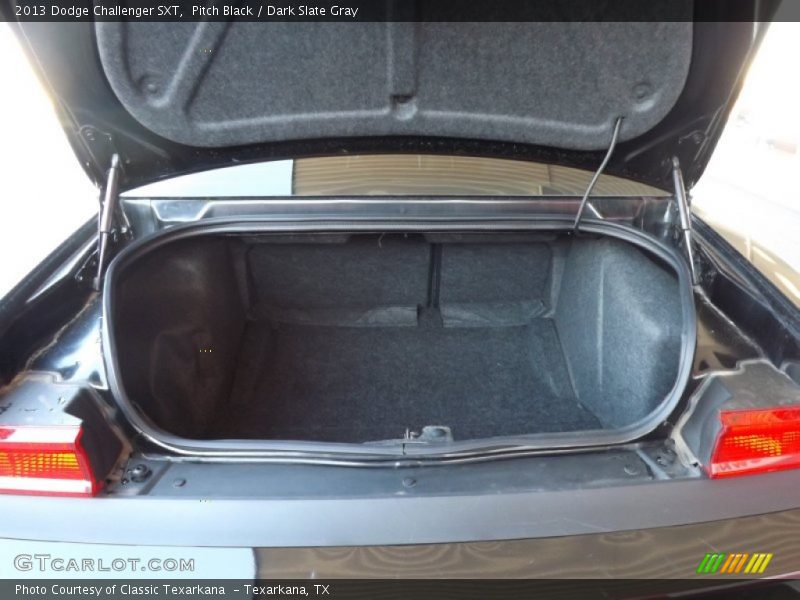 Pitch Black / Dark Slate Gray 2013 Dodge Challenger SXT